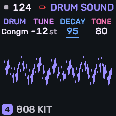 Drum sound page