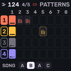 Patterns grid